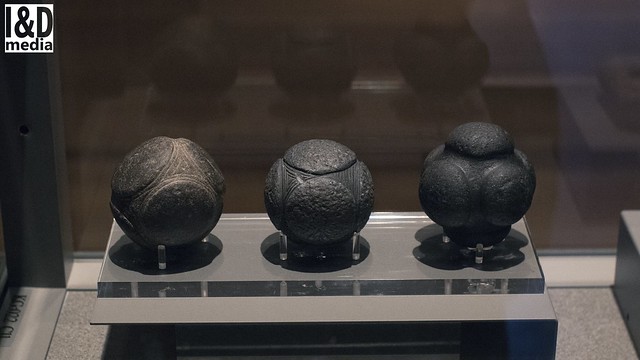 mysterious neolithic,  carved stone sphere of possible Norsk Origins