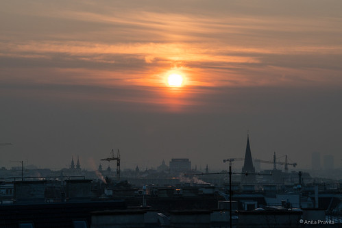 sunrise by Anita Pravits, wien vienna sonnenaufgang sunrise