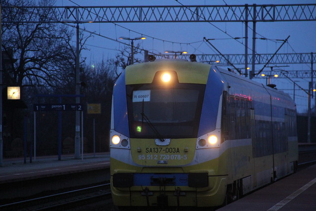 PR SA137-003 , Brzeg train station 28.03.2018