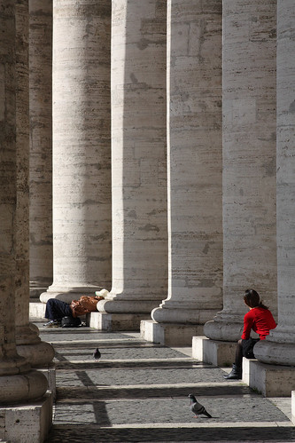 Colonnade, Piazza San Pietro, Vatican City by Ministry