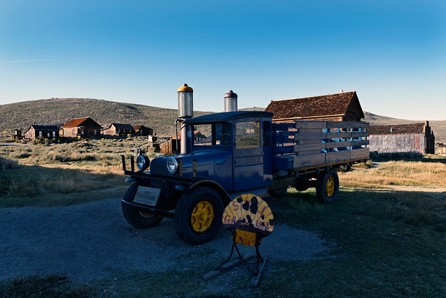 Dodge Graham in the ghost town of Bodie