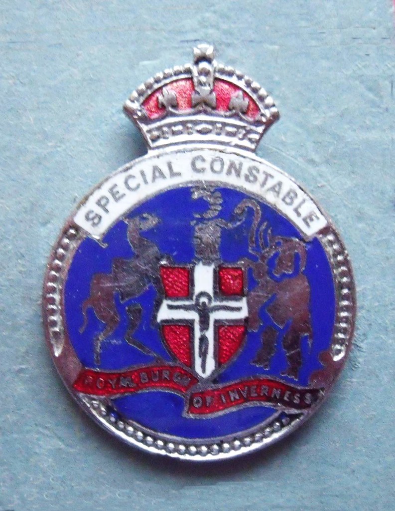 Police Scotland 80mm Vinyl  Badge 