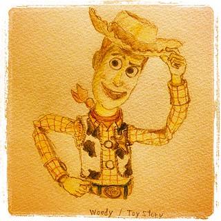Woody Toy Story 色塗りました Disney Pixar Toystory Woody Flickr