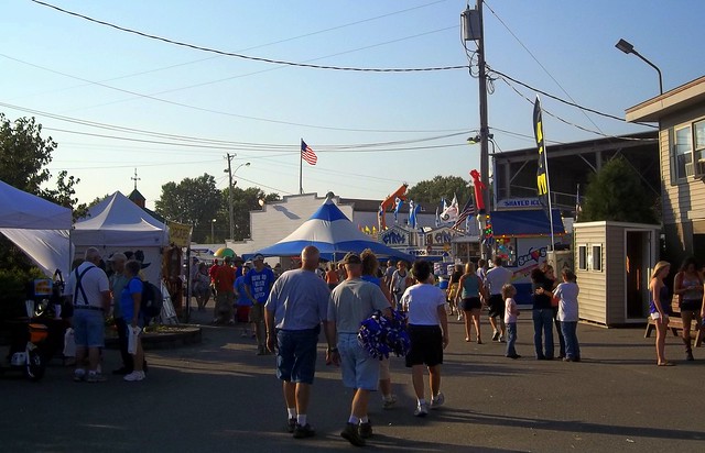 Heading Towards The Central Wisconsin State Fair Grandstand.