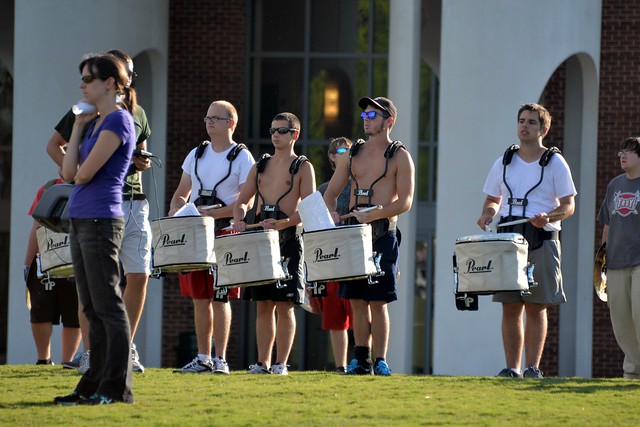 Marching Band Drummers