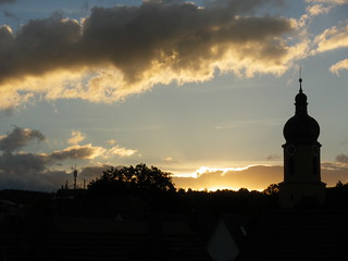 Über den Dächern von Würzburg