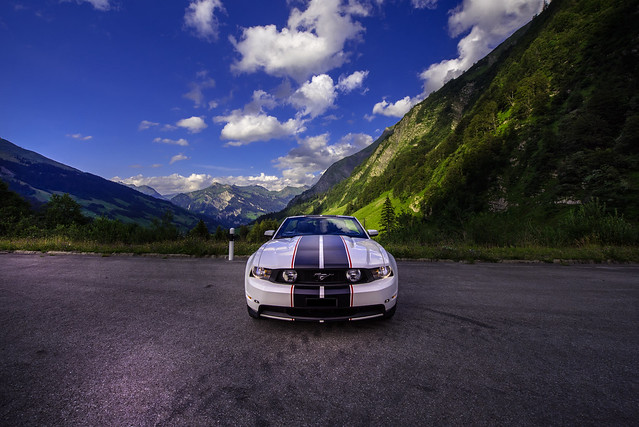 Mustang Photoshooting in Wichlen - Glarus - Switzerland