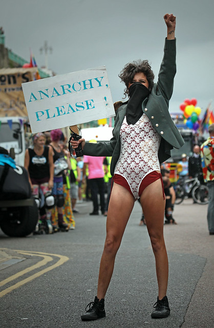 Brighton Pride Parade 2012: Polite Anarchy PLEASE