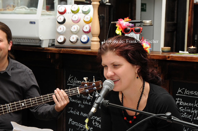 Die Anke Johannsen Band im Café Kaldi