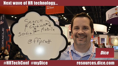 The next wave of HR tech is connecting "Search, mobile, social, & candidate" via @ffpratt #HRTechConf #myDice | by Dice.com