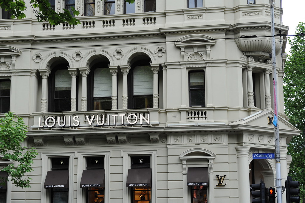 Louis Vuitton, Collins Street, Melbourne, Australia, John Benwell