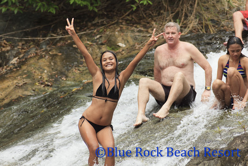 girls sky sun beach landscape boat waterfall pools filipina bikinis banka