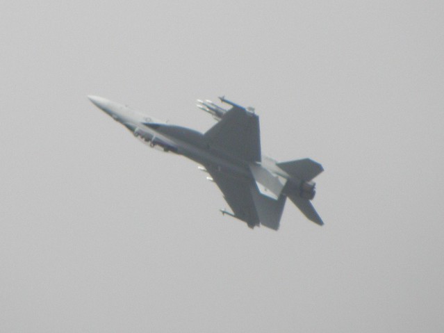 A USAF Fighter at the 2010 Farnborough air show