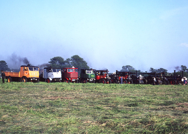 Twelve Steam engines at Pickering in the 1960s