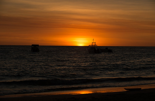 sunset beach madagascar nosybe