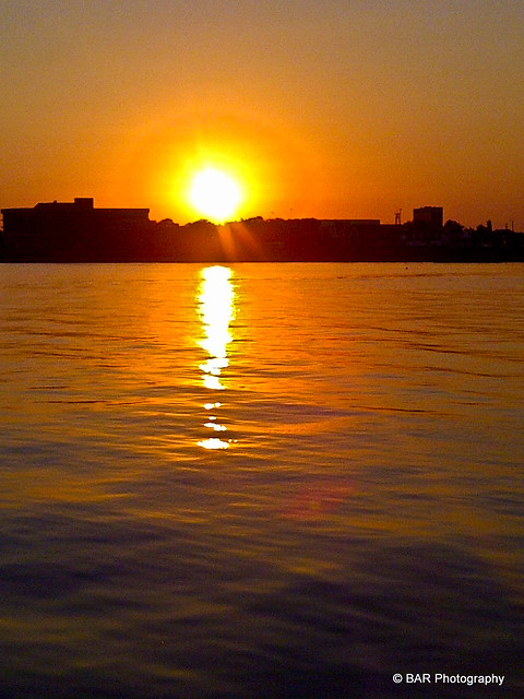 Pensacola Bay - sunset hour
