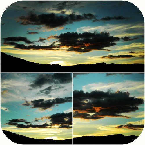Sunset over Ainsa. Huesca. #españa #ainsa #huesca #clouds #sunset #instagram #instacanvas #picoftheday #nature by risahormiga, square lofi squareformat iphoneography instagramapp uploaded:by=instagram foursquare:venue=4d7b83989