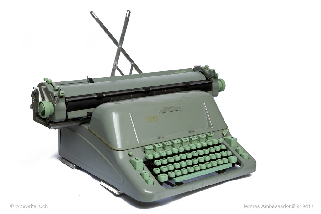 Hermes Ambassador typewriter 1962 | Hermes Ambassador typewr… | Flickr