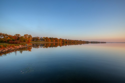 morning autumn trees lake color fall nature water minnesota sunrise flickr hdr d800 bemidji 5xp lakebemidji