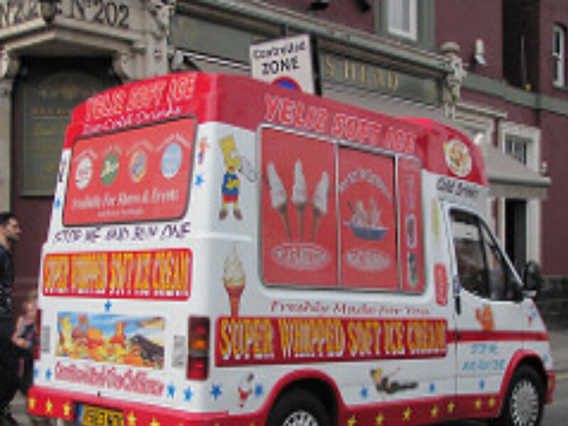 local ice cream van
