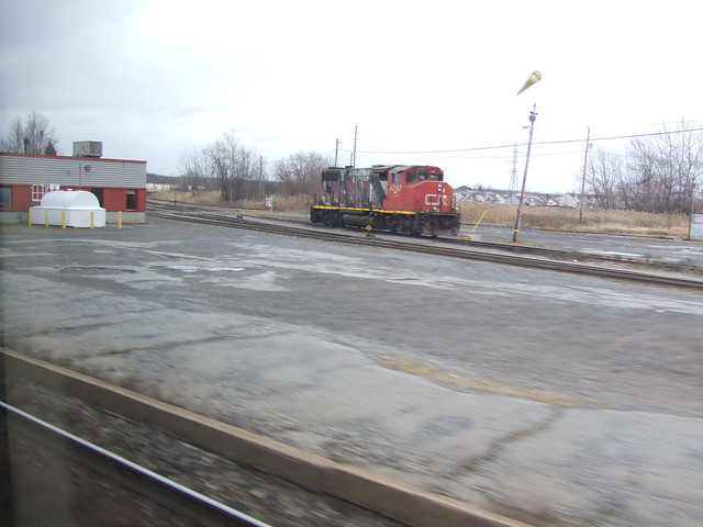 Decreipt CN freight locomotive