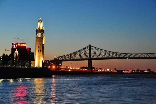 La Tour de l'horloge et le pont Jacques-Cartier | abdallahh | Flickr