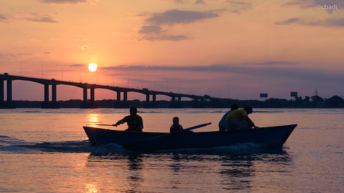 nikon d3300 corrientes argentina rio parana pescador atardecer sunset 50mm