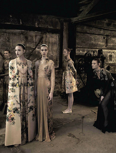 couturefacade: Montana Cox, Antonina Vasylchenko, Maud Welzen,... | by materialsleuth