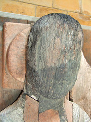 de Horkesley wooden tomb effigy