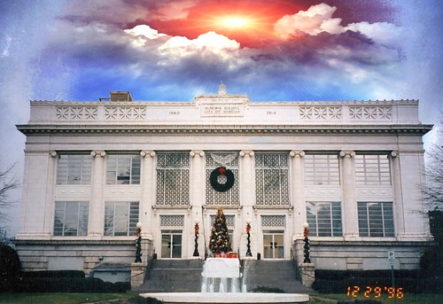 city sunset architecture vintage mississippi hall photo arts historic ms meridian beaux nrhp onasill