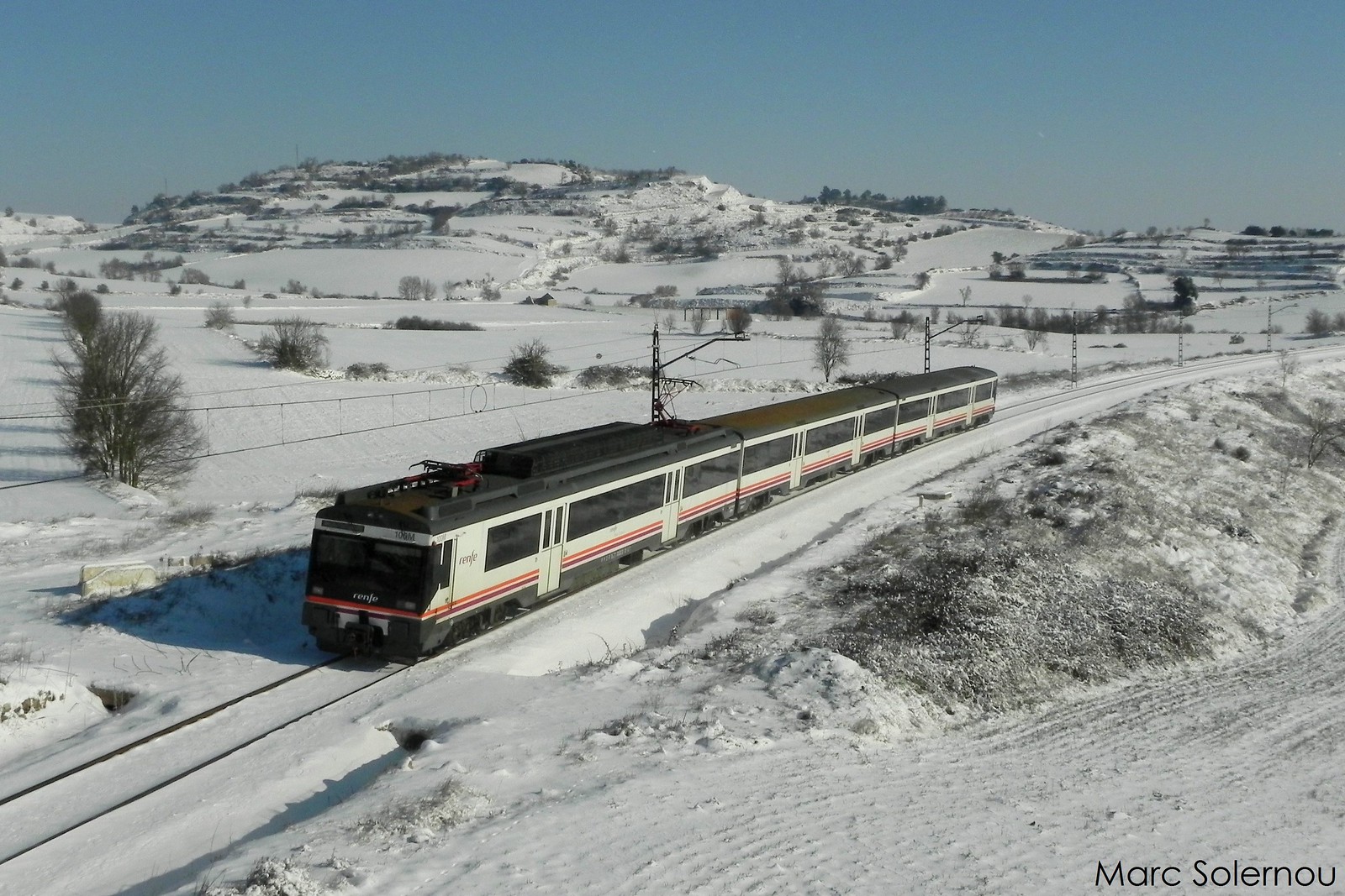 RENFE 470-100 - St Martí Sesgueioles 03/02/2012