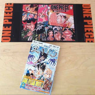 One Piece 68巻 一日早くゲットー ٩ ๑ ꇴ ๑ ۶ セブンイレブンでブックカバーももらったよー Flickr