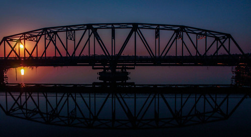 bridge sunrise stmarysriver