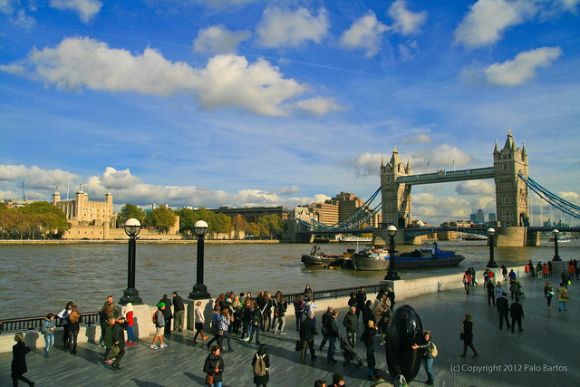 London Castle and Tower Bridge