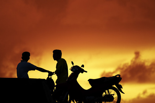 sunset silhouette canon virginia philippines redsky motorbikes bikers fierysky daet camarinesnorte imago2007