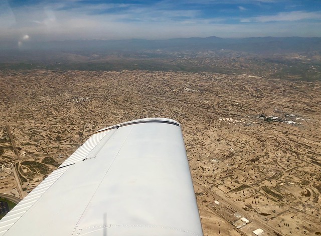 Flying around Bakersfield, CA