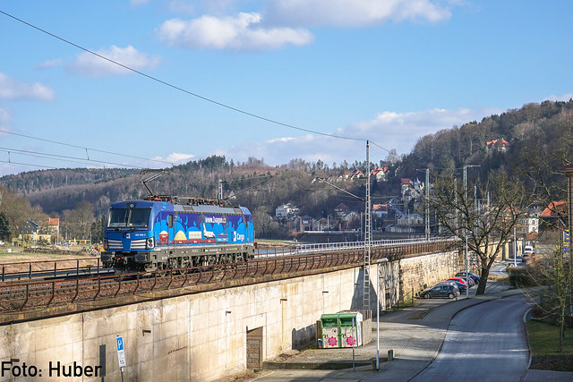 383 006 České dráhy Cargo | Königsstein | Februar 2018