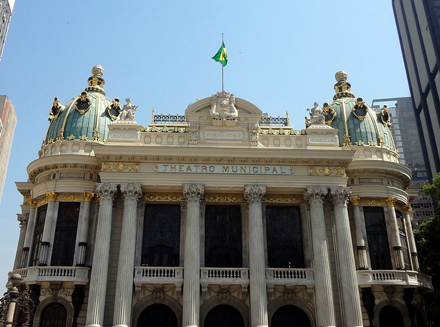 Municipal Theater. Rio de Janeiro, Brazil