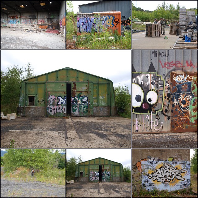 graffitis et guerrilla urbaine