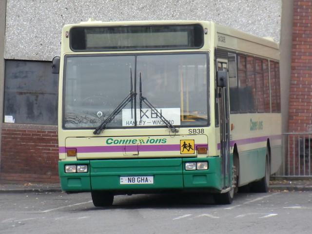 GHA Coaches SB38 in Hanley on service X81