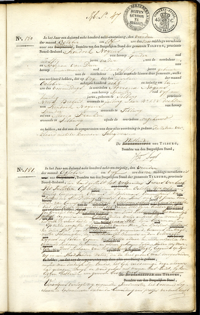 Tekst 1, pagina 1. 16. Ambtenaar van de Burgerlijke Stand … Flickr
