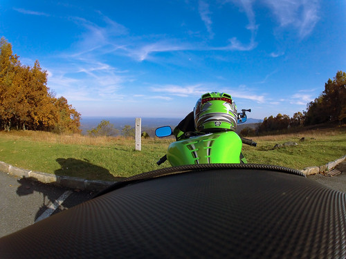 mountain green fall view ninja hero overlook kawasaki motorsport zx6r hd2 gopro