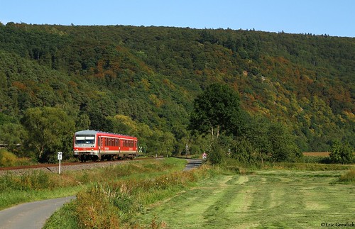 db deutsche bahn kurhessenbahn regio vt br baureihe 628 edertal edertalbahn schmittlotheim vöhl
