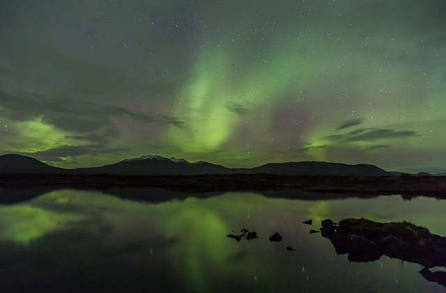 Norðurljós/Northern Lights/Aurora borealis