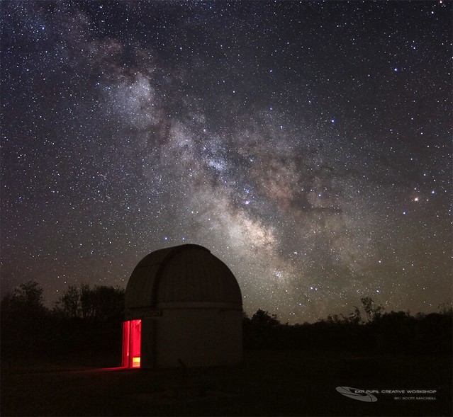 Milky Way Beyond Frosty Drew Observatory