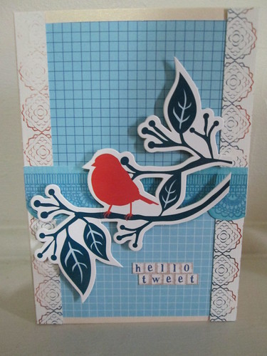 My First ever attempt at card making! | Hello Tweet | Jilly ~Passion ...