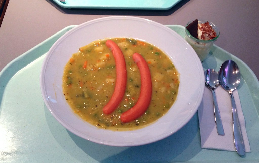 Erbseneintopf mit Wiener Würstchen / Pea stew with vienna … | Flickr