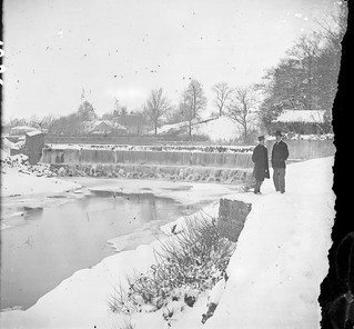 Weir on the River Dodder below Orwell Bridge