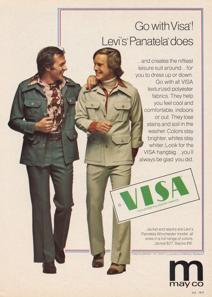 Visa Levi's Panatela Leisure Suits-1975 | MazeMan2011 | Flickr