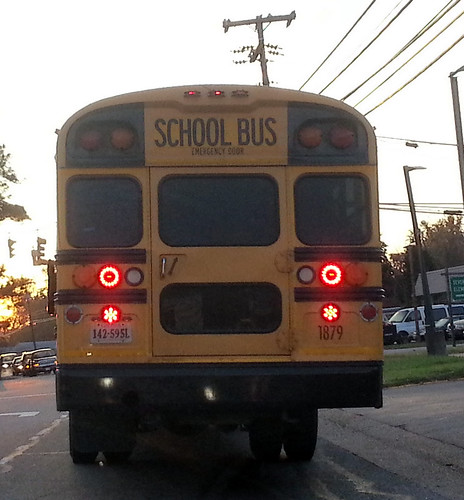 Blue Bird School Bus Rear | Henrico County | G Marshall | Flickr